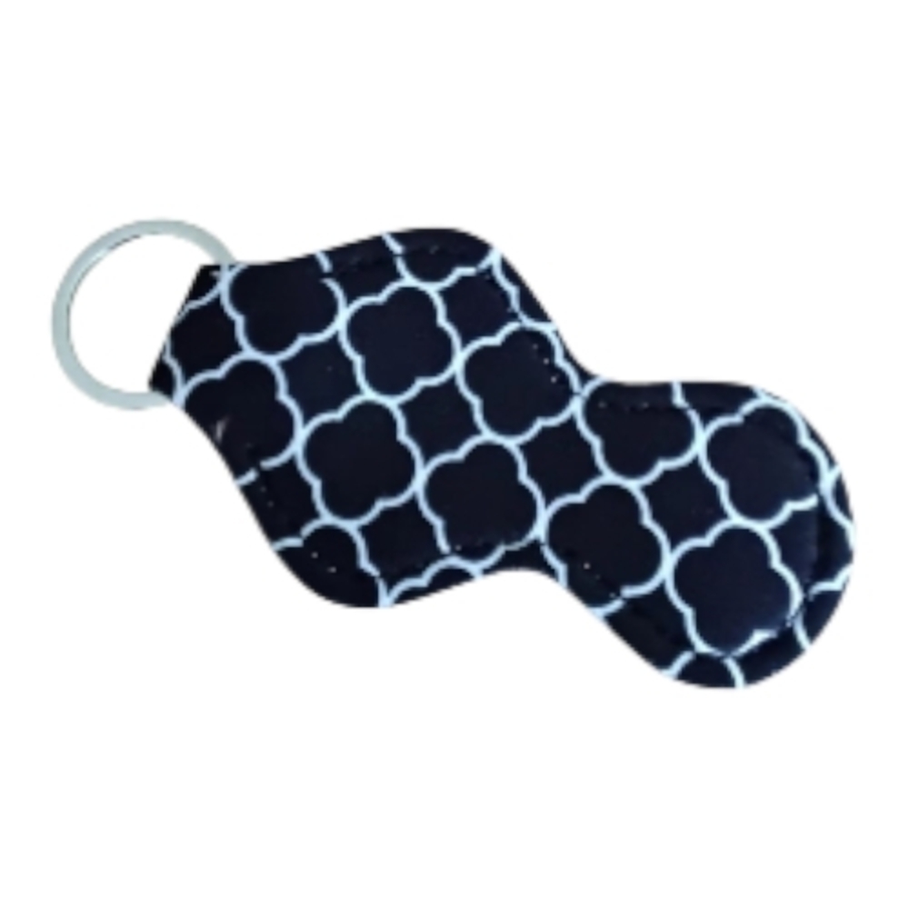 Elegant Black and White Key Holder